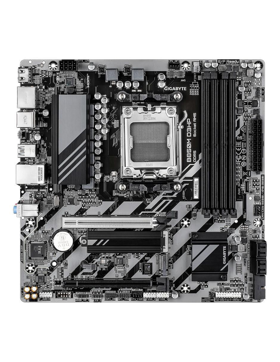Tarjeta madre B850M D3HP compatible con procesador AMD 4