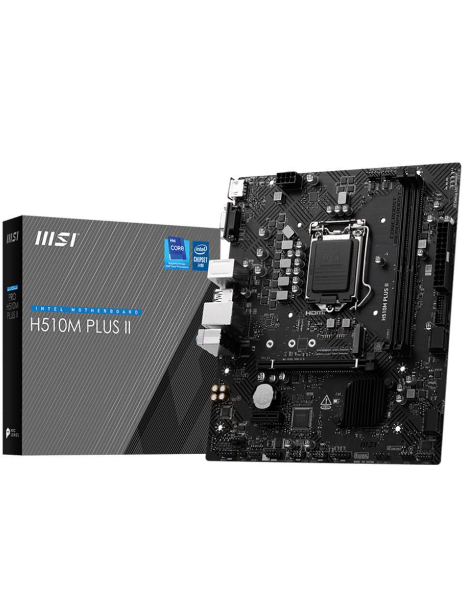 Tarjeta madre H510M PLUS II compatible con procesador Intel Tarjeta madre H510M PLUS II compatible con procesador Intel