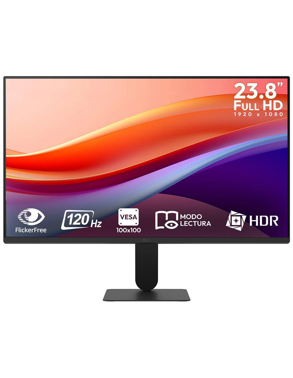 Monitor LG standard Full HD 23.8 pulgadas 24U411A-B