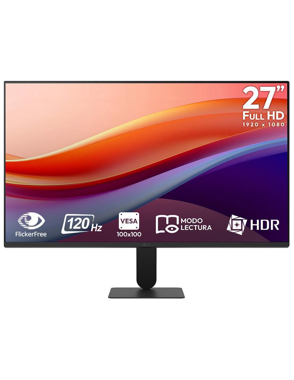 LG Monitor Lg Standard Full HD 27 pulgadas 27U411A-B