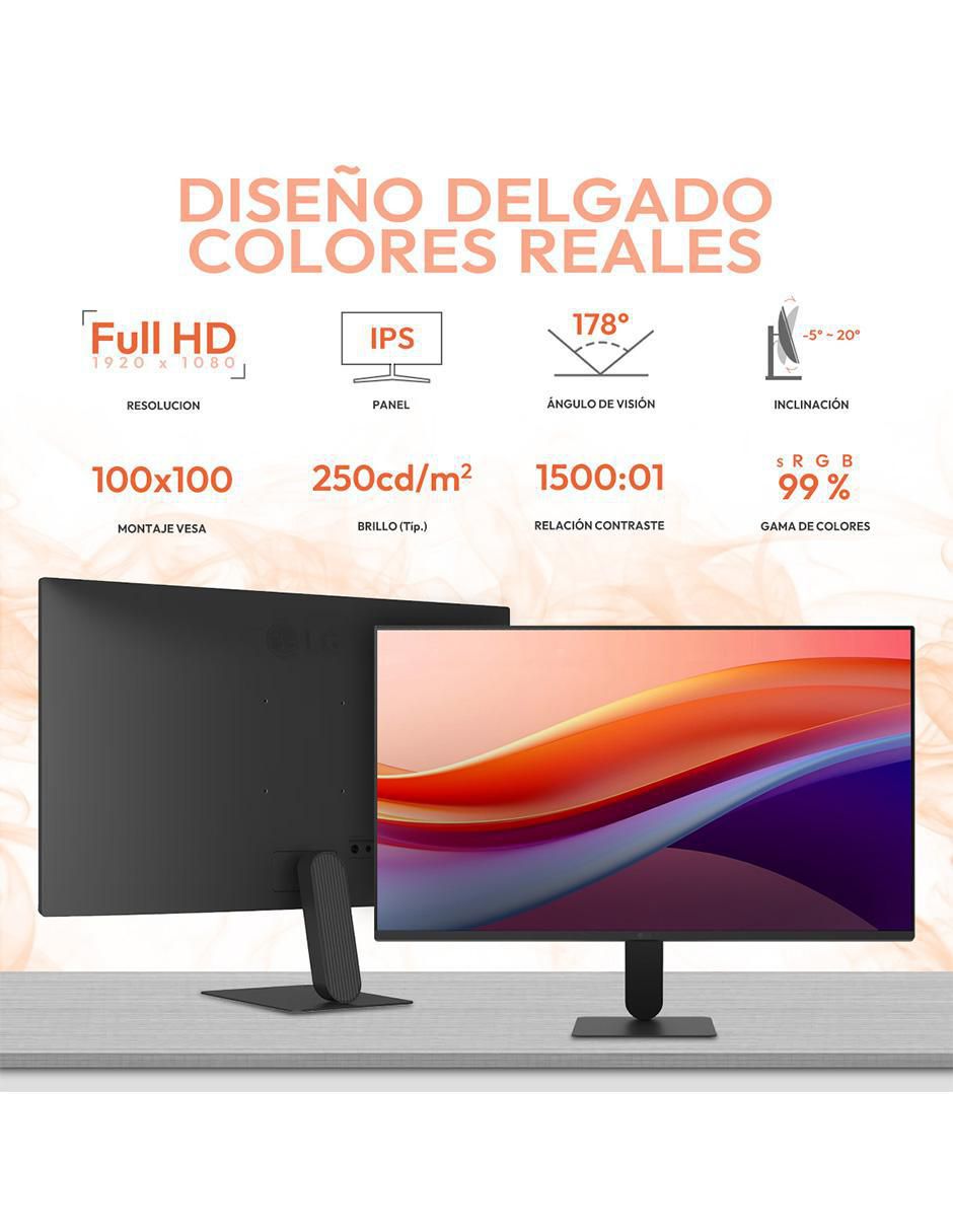 Monitor Standard Full HD 27 pulgadas 27U411A-B 2