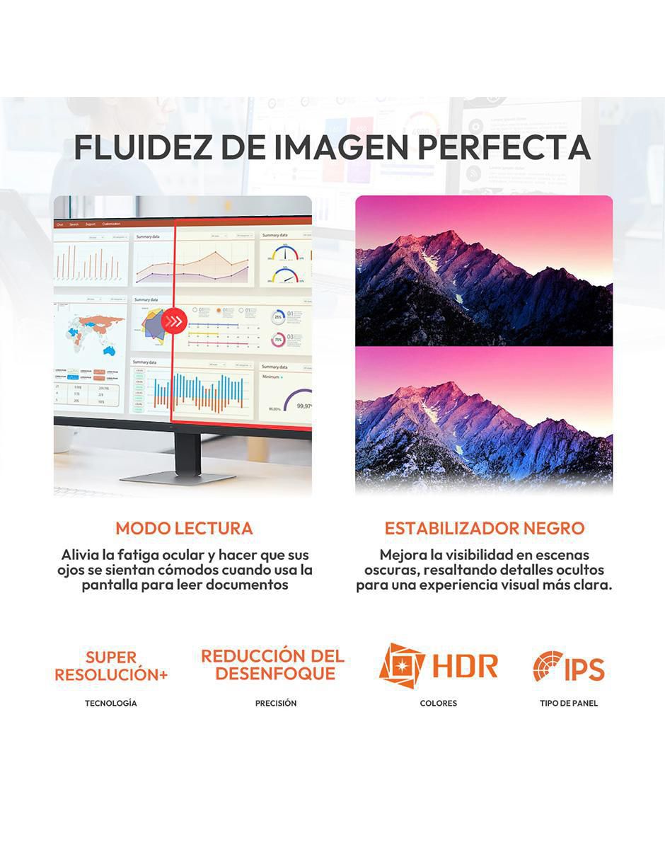 Monitor Standard Full HD 27 pulgadas 27U411A-B 4