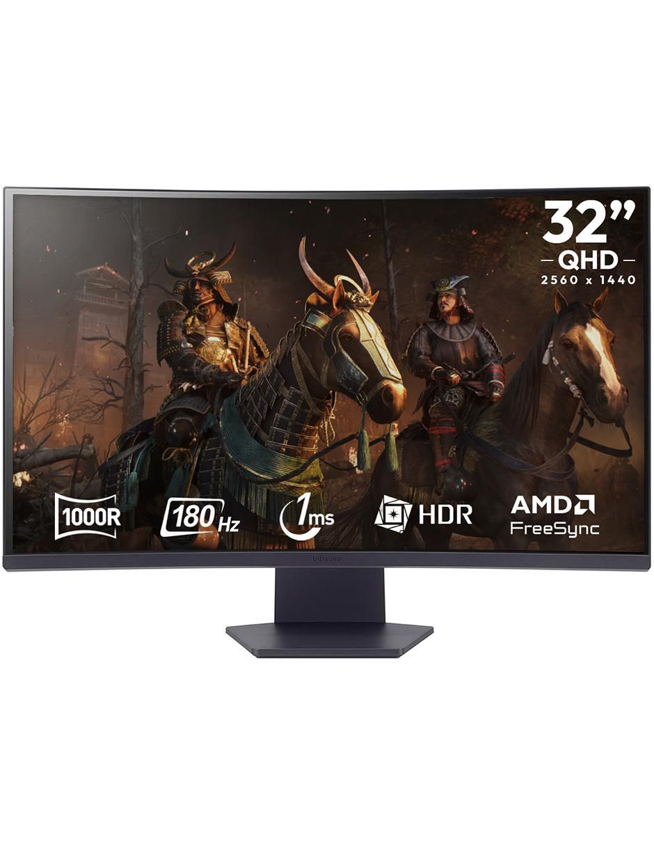 Monitor gamer UltraGear VA QHD 32 puadas 32GS60QC-B 1
