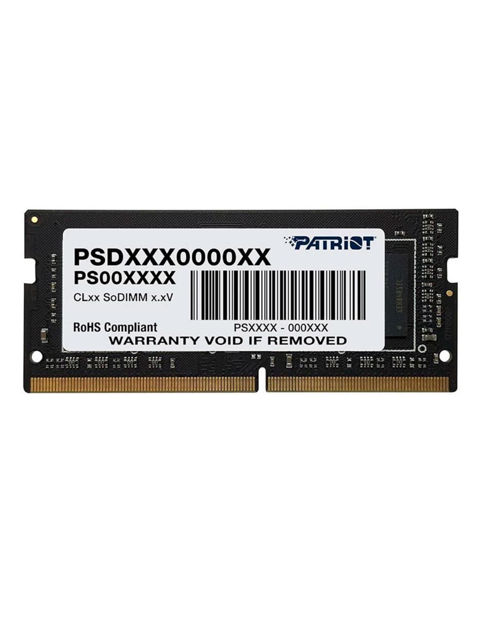 Memoria RAM SODIMM DDR4 Patriot 8 GB PSD48G32002S
