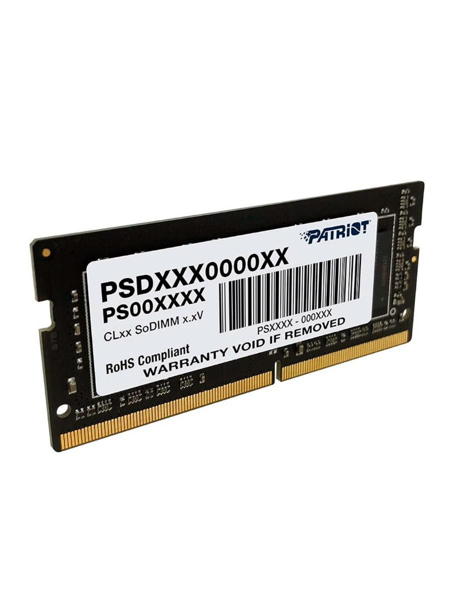 Memoria RAM SODIMM DDR4 Patriot 8 GB PSD48G32002S