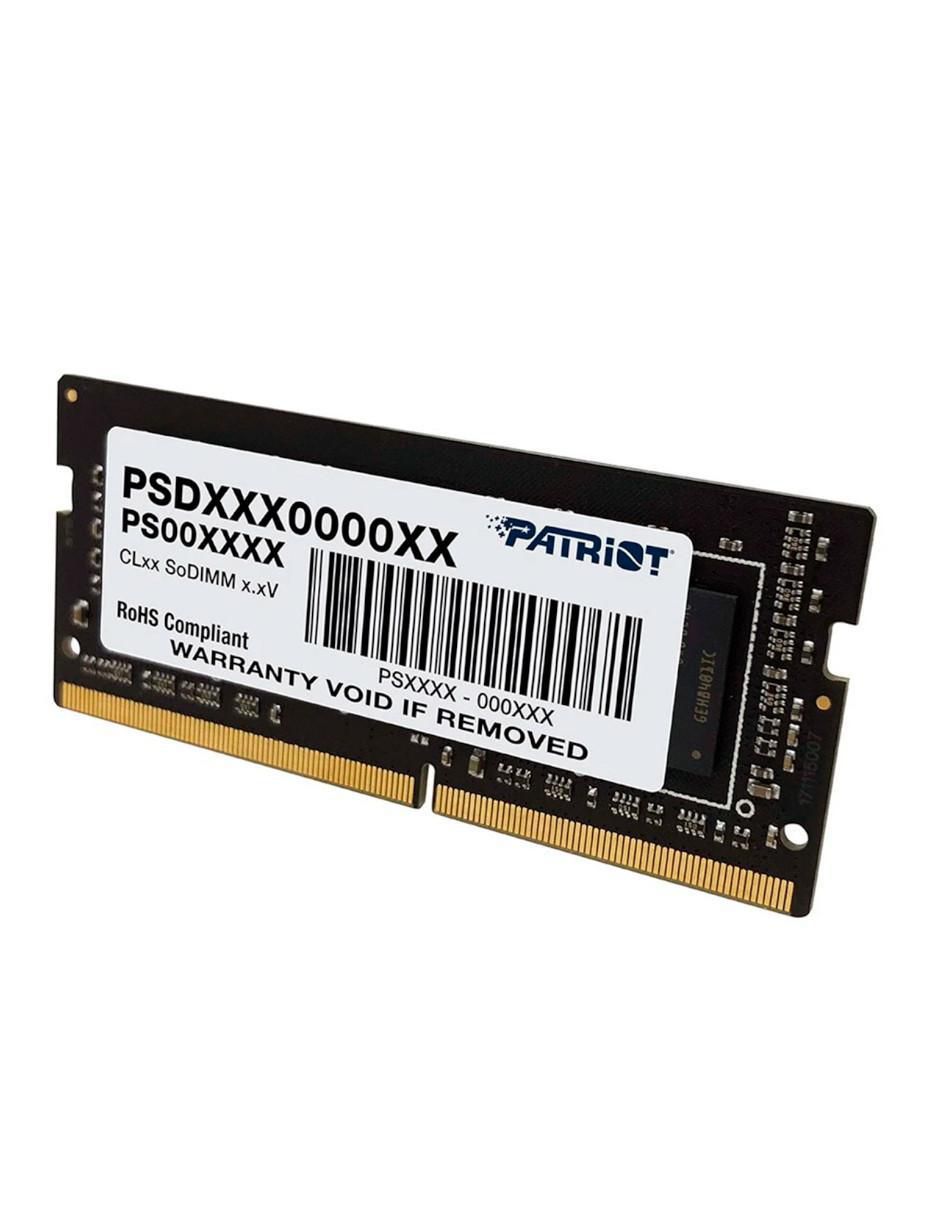 Memoria RAM SODIMM DDR4 Patriot 8 GB PSD48G32002S