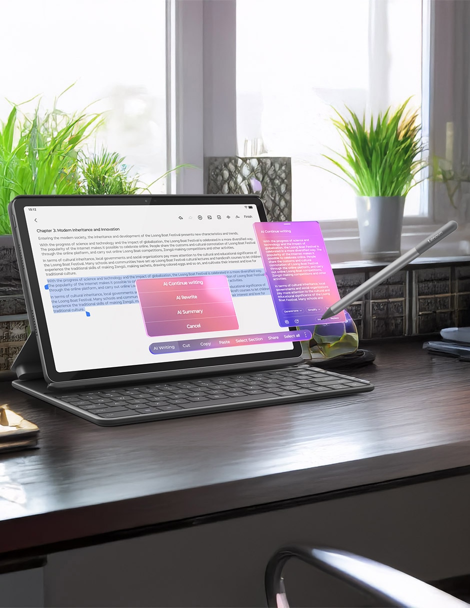Tablet Lenovo IdeaTab 11 pulgadas 128 GB de almacenamiento de 8 GB RAM