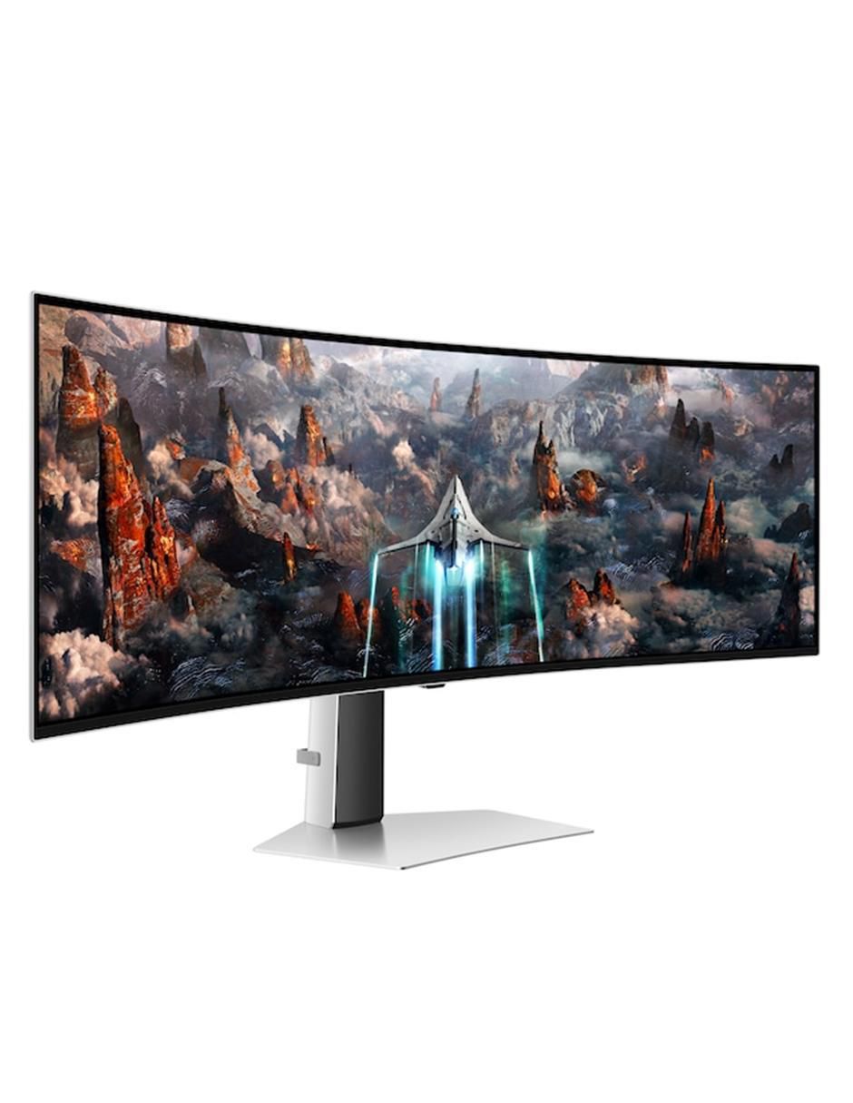 Monitor gamer Odyssey G9 G93SC XDR DQHD 49 pulgadas LS49CG930SLXZX