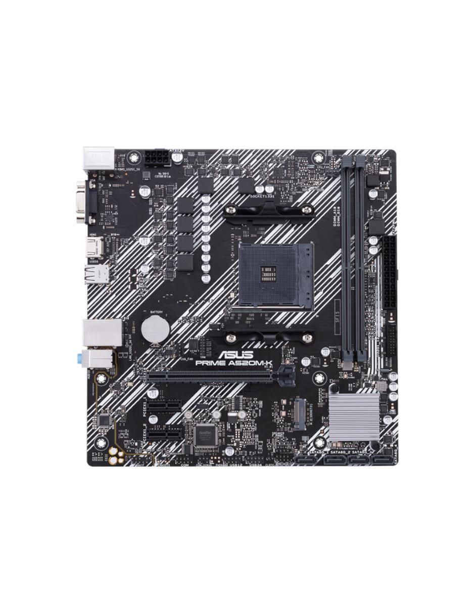 Tarjeta madre prime a520m-k/csm compatible con procesador AMD 2