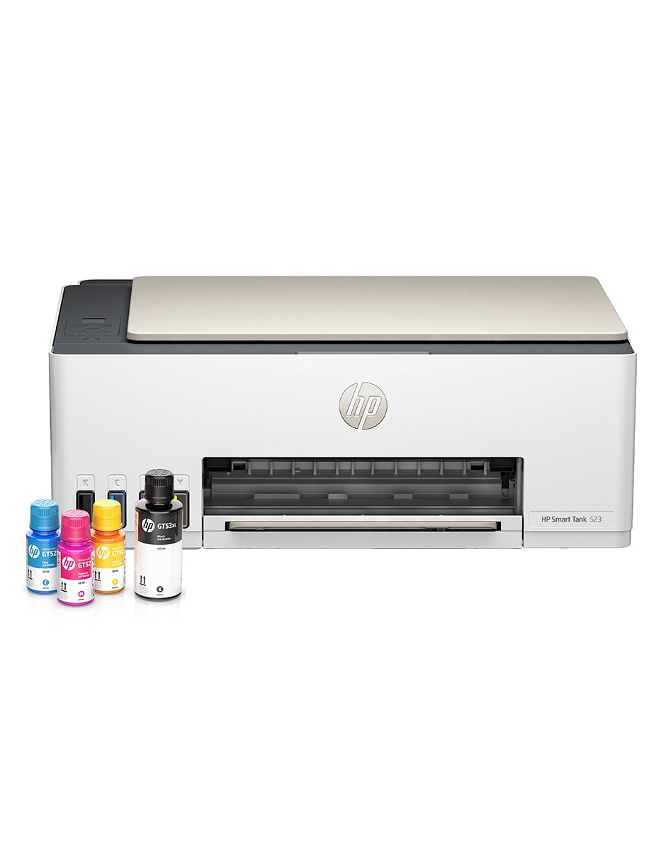 Multifuncional HP Smart Tank 523 de tinta continua alámbrica a color