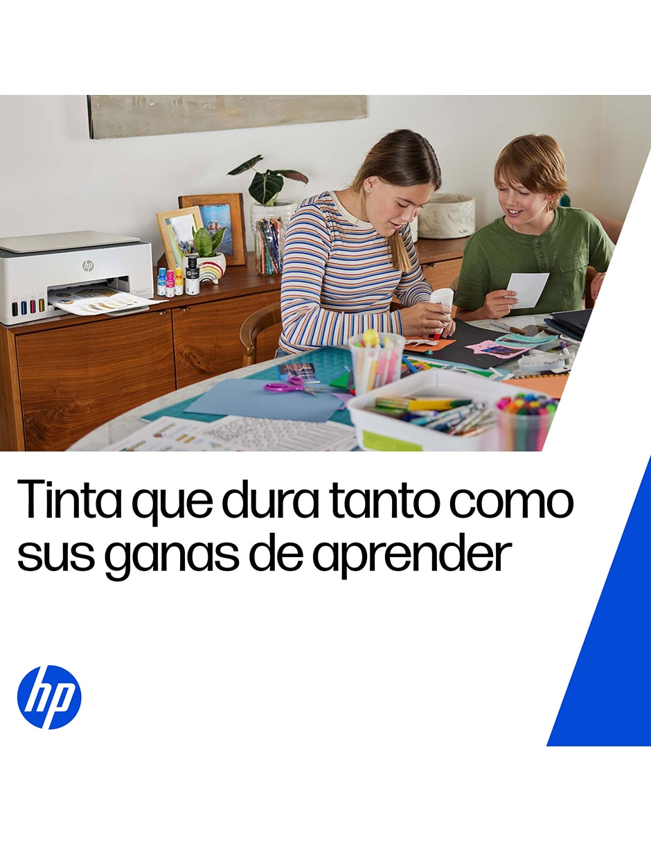 Multifuncional HP Smart Tank 523 de tinta continua alámbrica a color