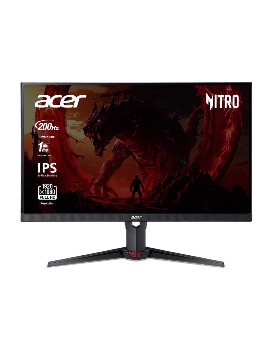 Monitor gamer Acer Nitro XV0 IPS Full HD 23.8 pulgadas UM.QX0AA.105