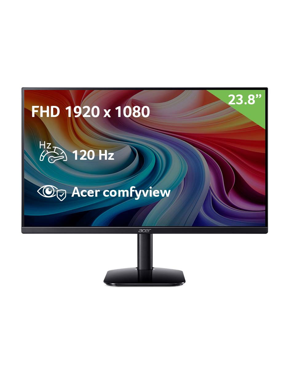 Monitor gamer Acer KA0 IPS Full HD 23.8 pulgadas UM.QX0AA.007