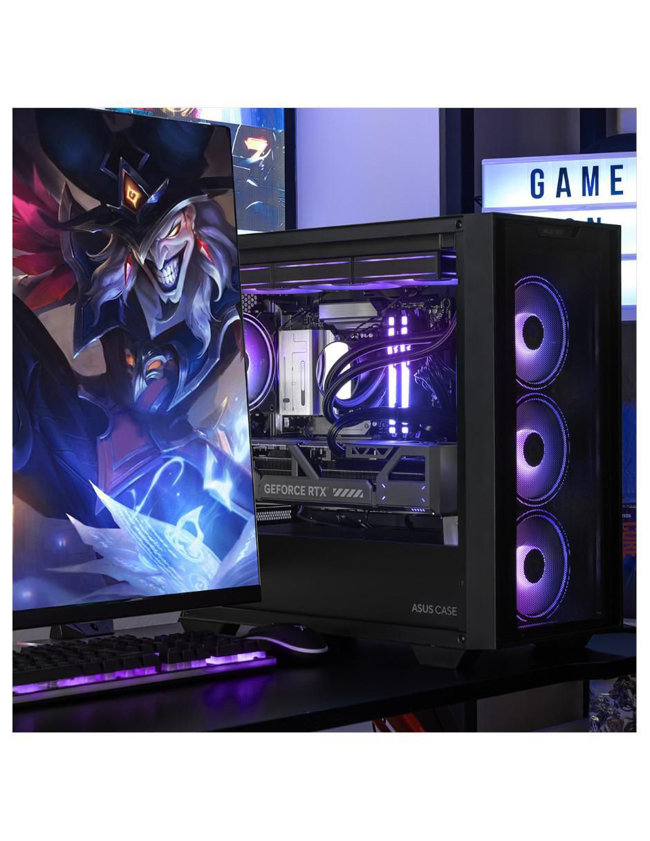 Computadora gamer XTPBAU964GB55090MA21B 27 pulgadas QHD Intel core ultra 9 285k NVIDIA GeForce RTX 5090 64 GB RAM 2 TB SSD 12