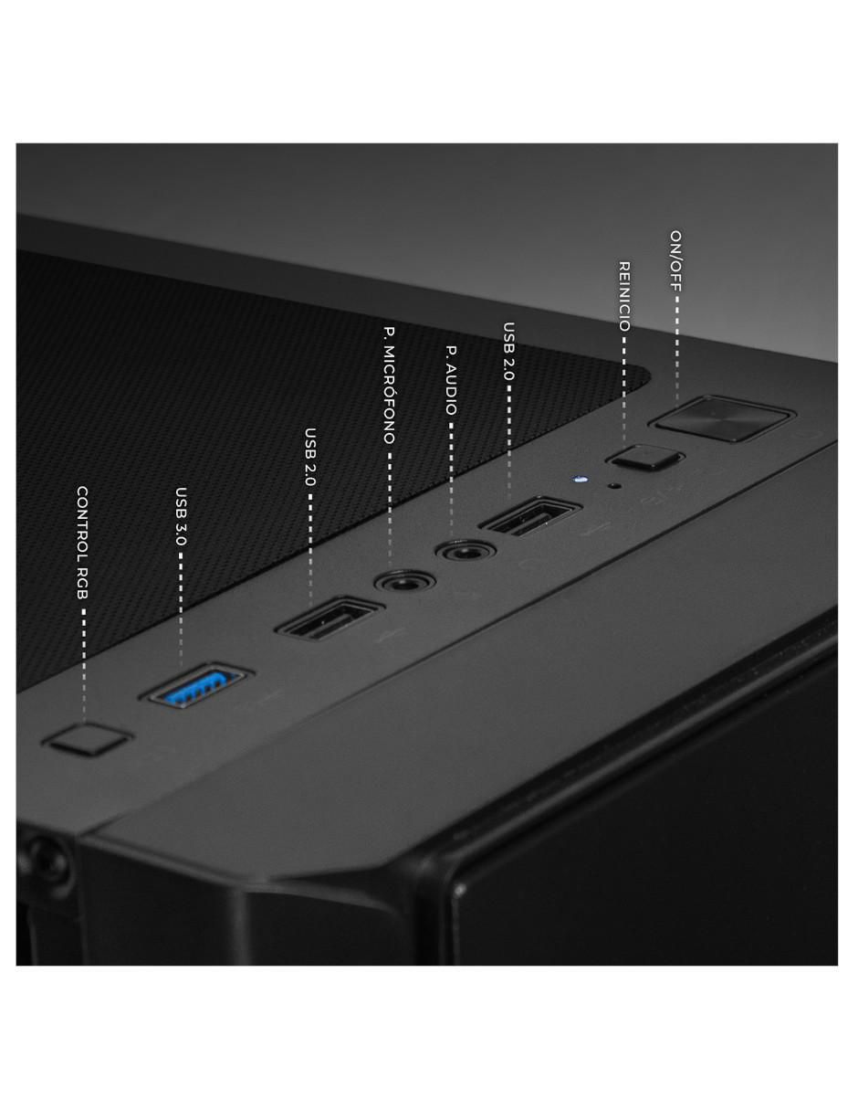 Computadora gamer XTPCR532GB5050NB AMD Ryzen 5 Nvidia GeForce RTX 5050 32 GB RAM 1 TB SSD 3