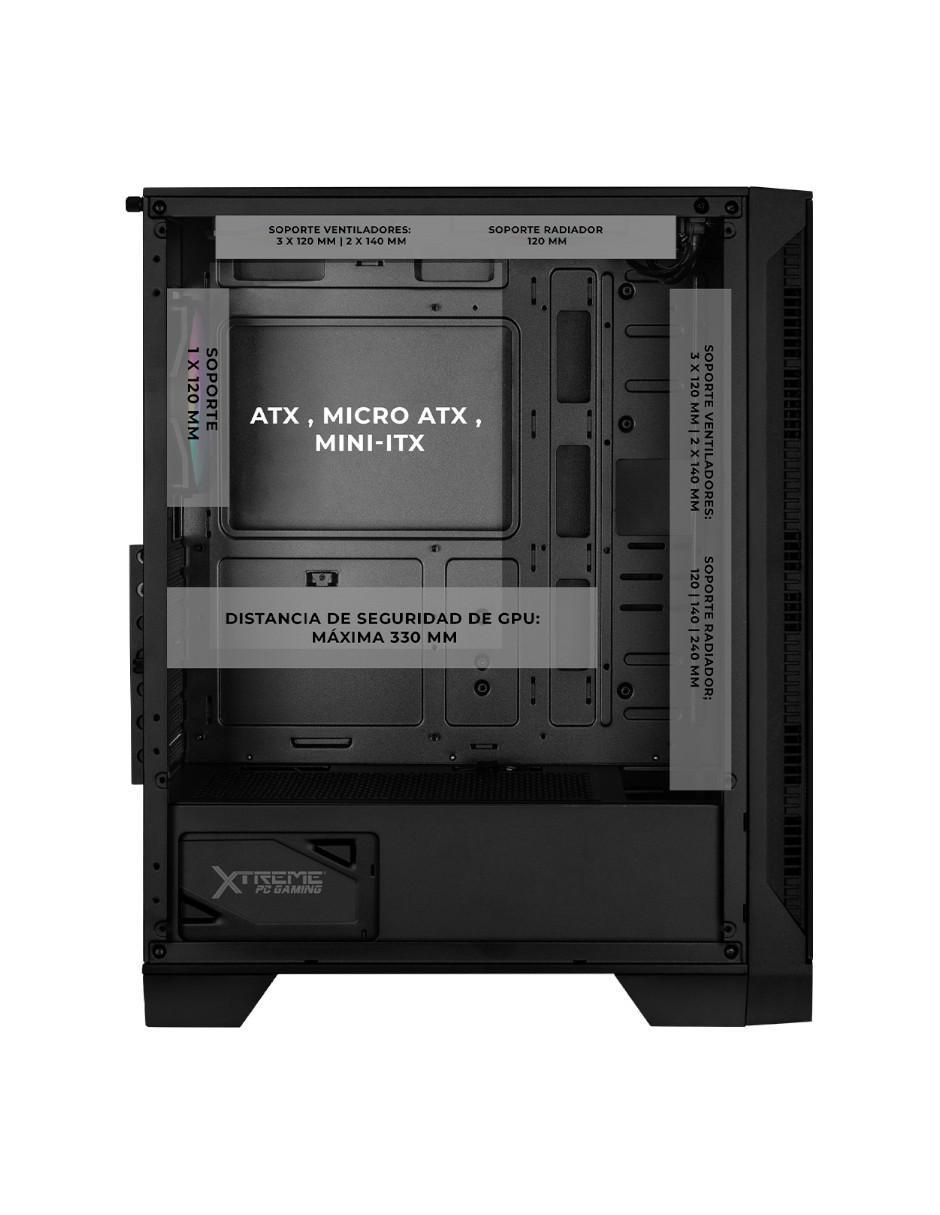 Gabinete Xtreme PC Gaming CXTLOMABK