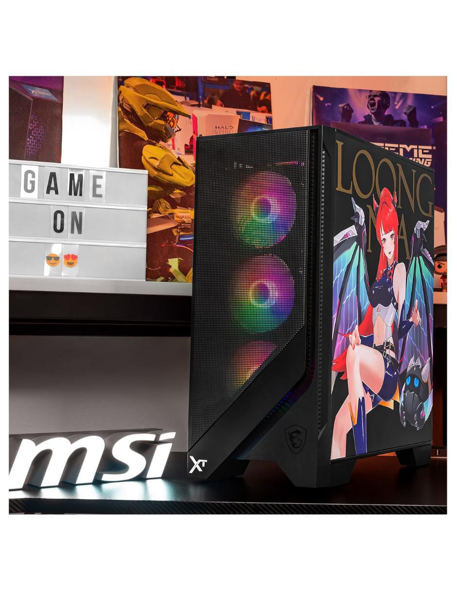 Gabinete Xtreme PC Gaming CXTLOMABK