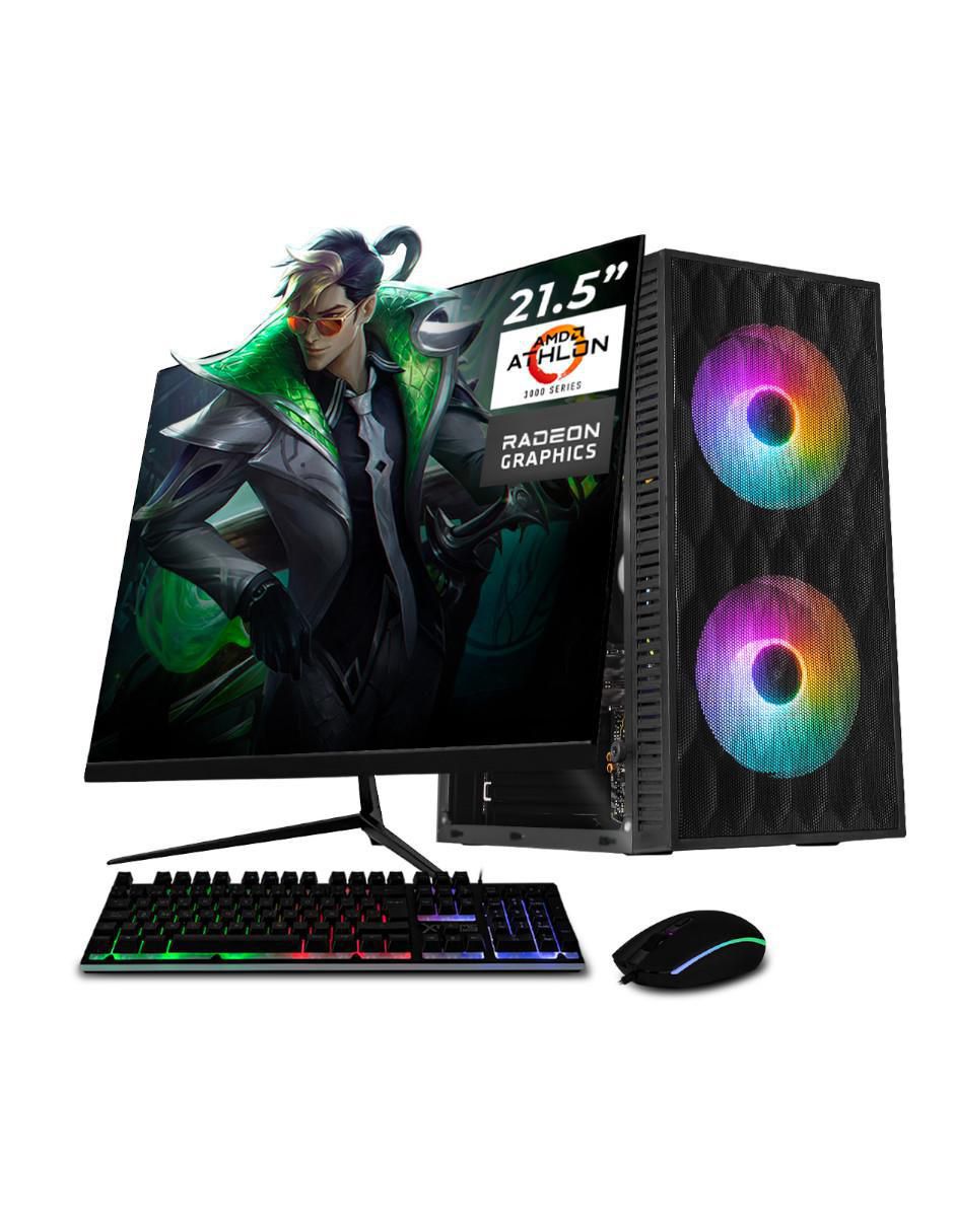 Computadora gamer XTPCAT16GBVEGA3MFB 21.5 pulgadas Full HD AMD Athlon AMD Radeon Vega 3 16 GB RAM 500 GB SSD 1