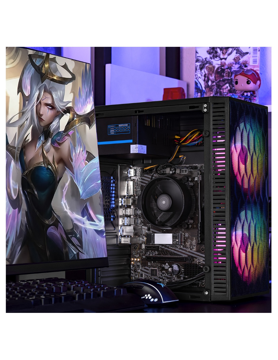 Computadora gamer XTPCAT16GBVEGA3MFB 21.5 pulgadas Full HD AMD Athlon AMD Radeon Vega 3 16 GB RAM 500 GB SSD 10