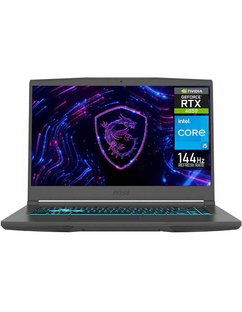 MSI Laptop gamer msi thin 15 15.6 pulgadas full hd intel core i5 nvidia geforce rtx 4050 16 gb ram 1.5 tb ssd