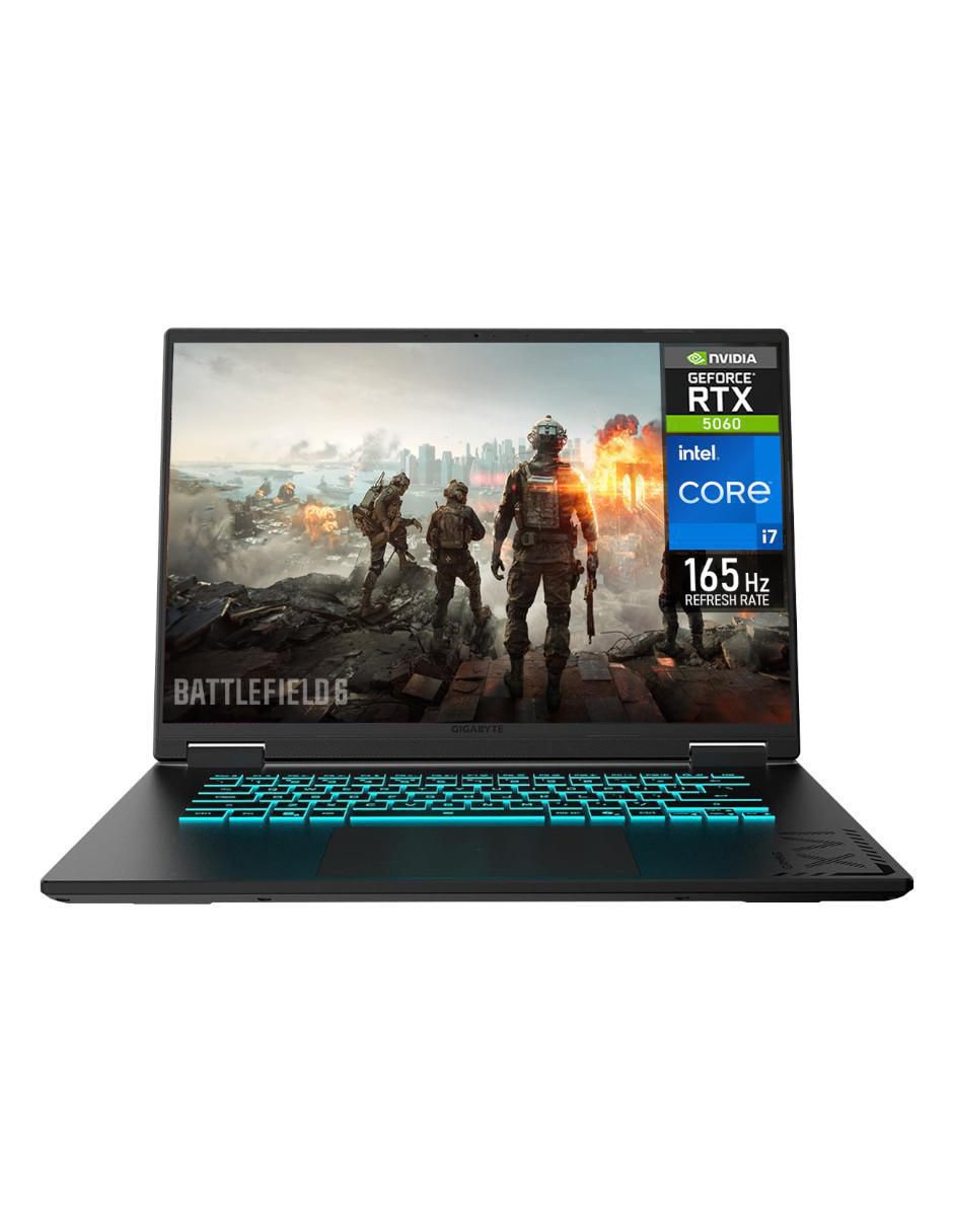 GIGABYTE Laptop gamer Gigabyte Gaming A16 16 pulgadas WUXGA Intel Core i7 NVIDIA GeForce RTX 5060 16 GB RAM 1 TB SSD