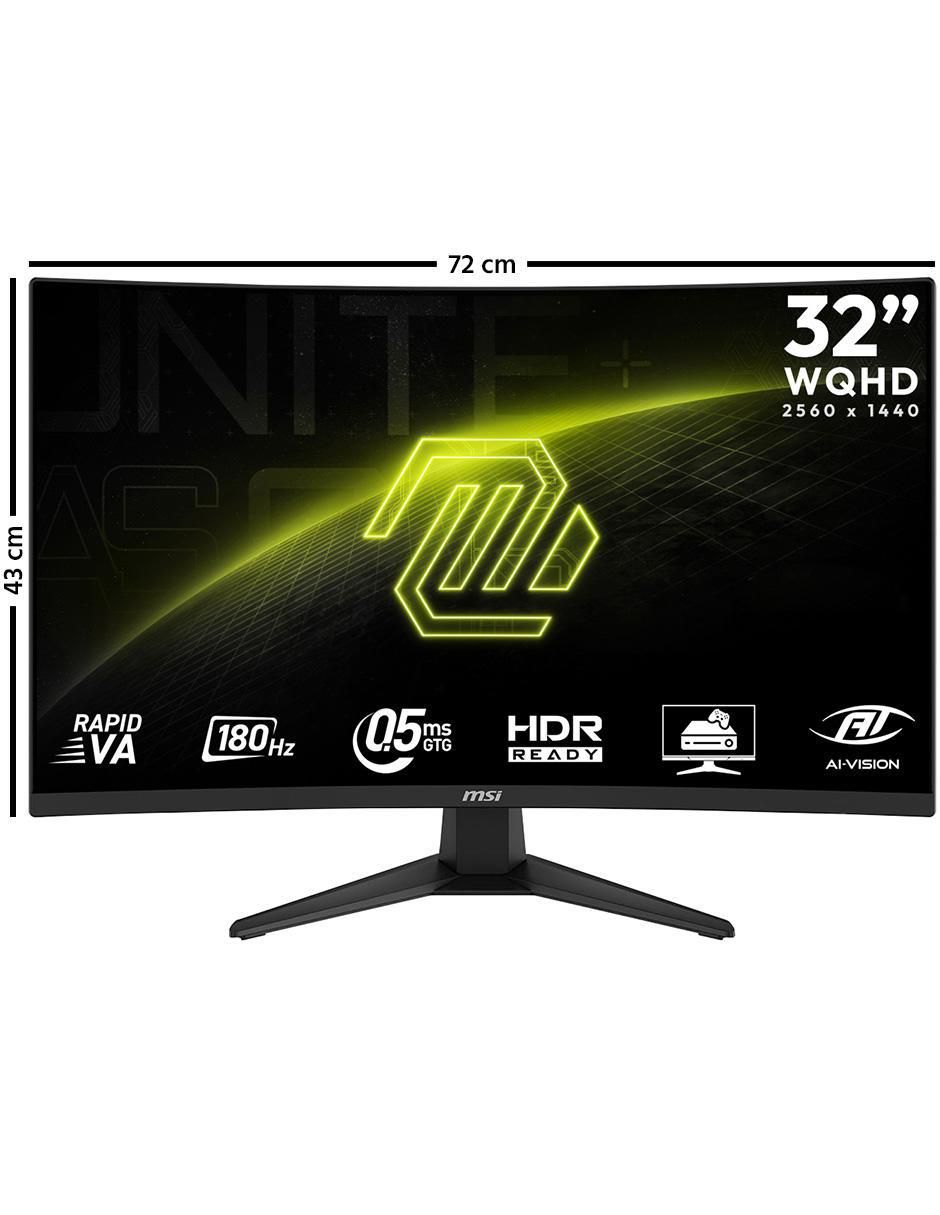 Monitor gamer MAG 321CQF E18 VA WQHD 32 pulgadas 321CQF E18 5