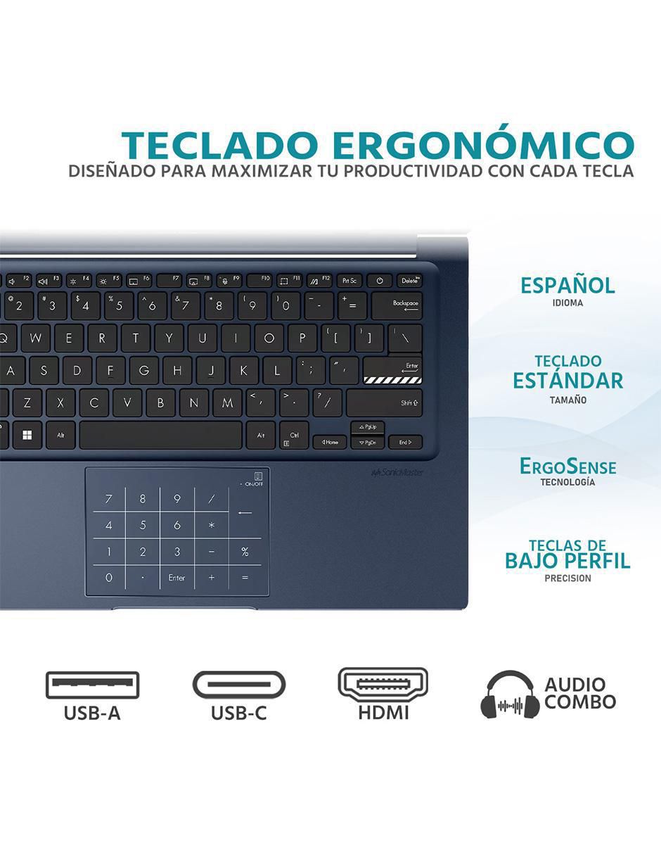Laptop Vivobook 14 pulgadas Full HD Intel Core i5 Intel UHD 8 GB RAM 512 GB 4