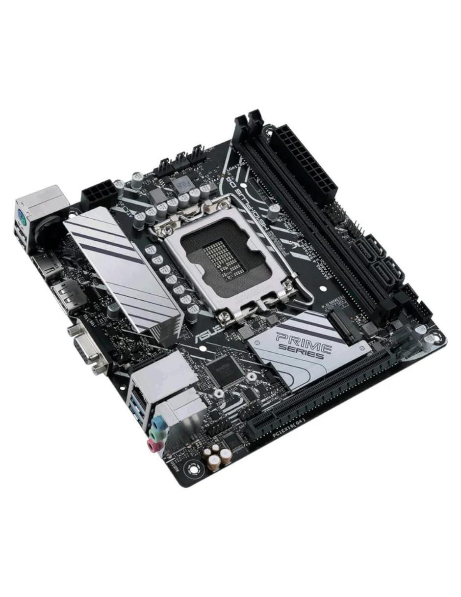 Tarjeta madre Prime H610I-Plus D4CSM compatible con procesador Intel Tarjeta madre Prime H610I-Plus D4CSM compatible con procesador Intel