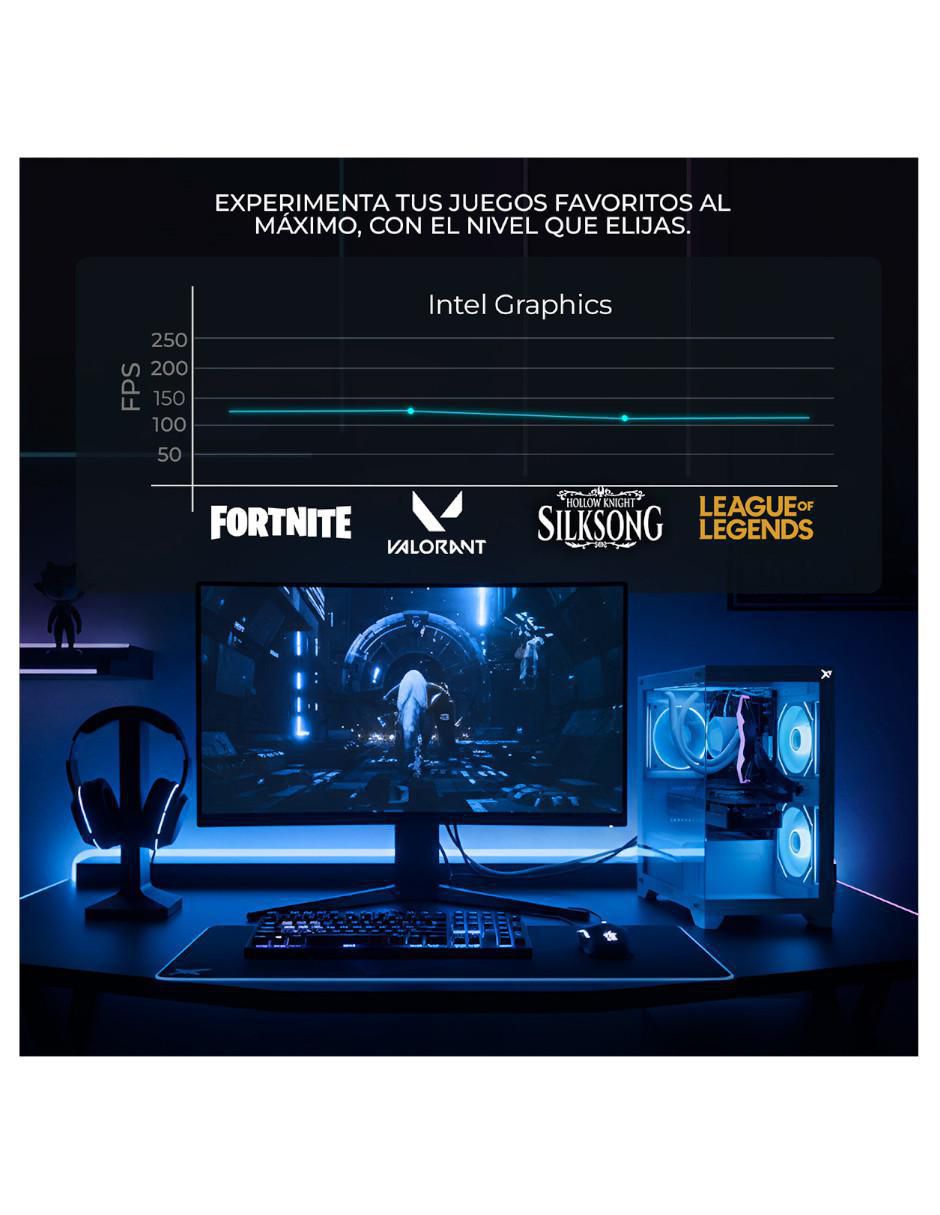 Computadora gamer XTPCU532GB5IXEAFB Intel Core Ultra 5 225 integradas 16 GB RAM 1 TB SSD 9