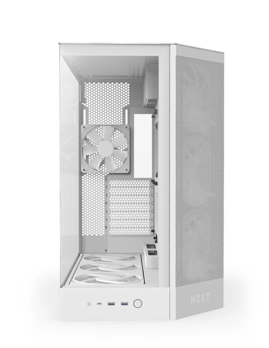 Gabinete Nzxt H9 FLOW RGB+ WHITE