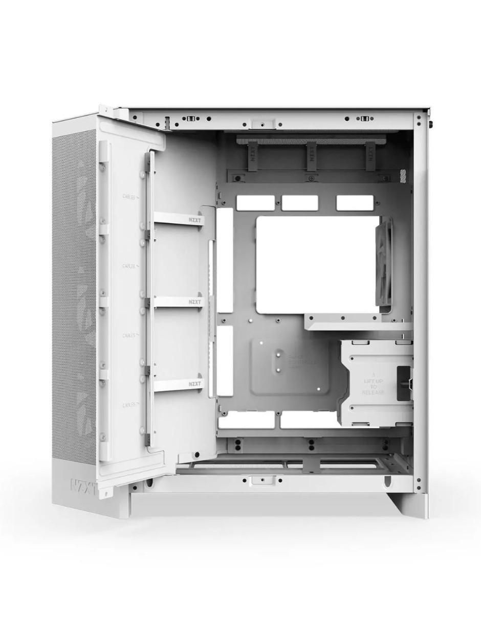 Gabinete Nzxt H9 FLOW RGB+ WHITE