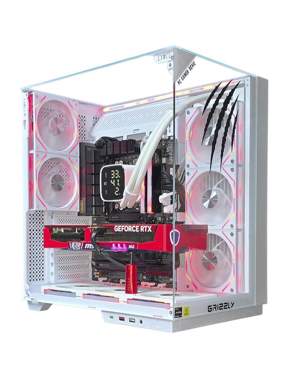 Computadora gamer Grizzly PCG-AMD082 AMD Ryzen 7 NVIDIA GeForce RTX 5070 Ti 32 GB RAM 2 TB SSD