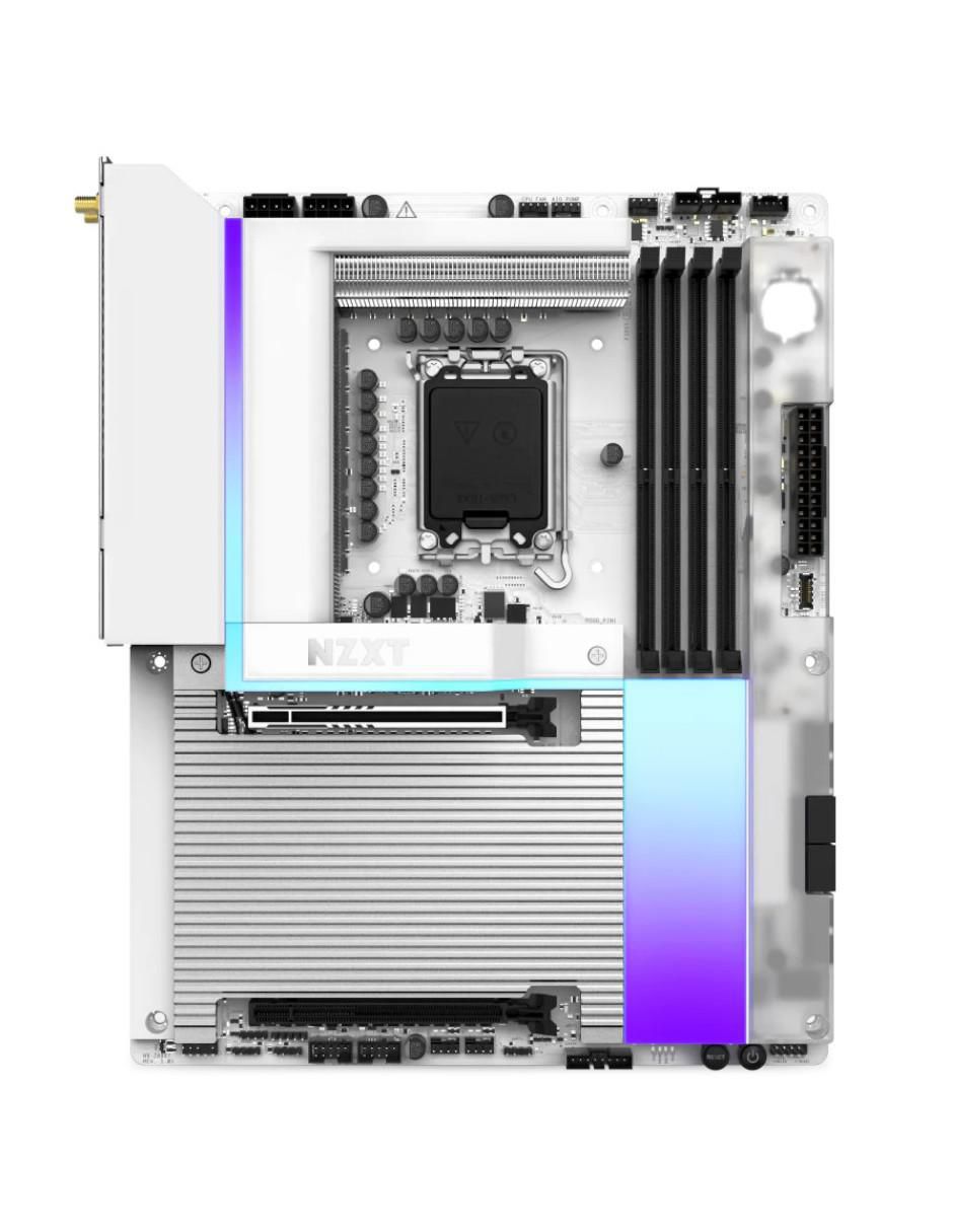 Tarjeta madre N9 Z890 WHITE RGB compatible con procesador Intel 1