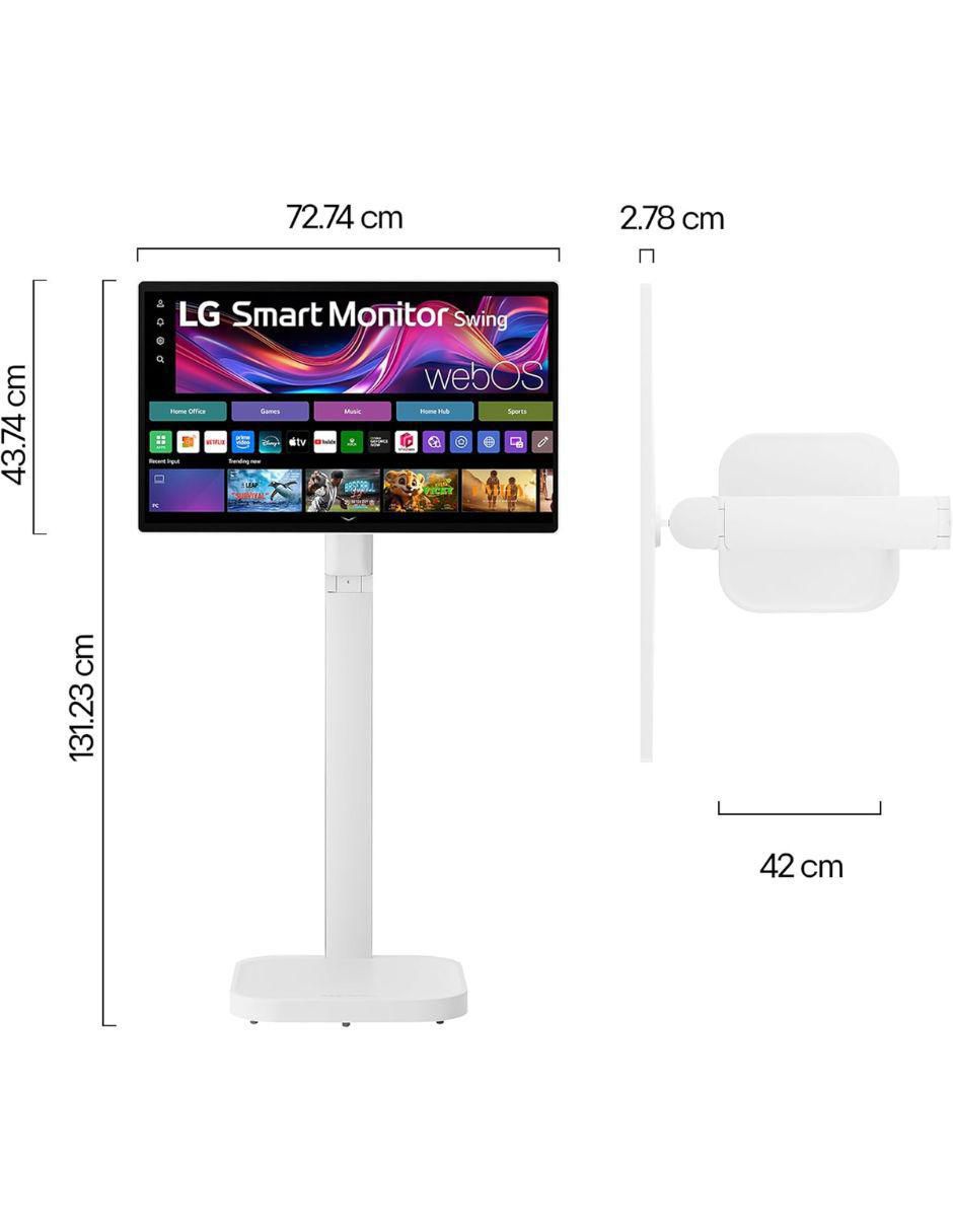 Monitor Smart Swing IPS 4K/UHD 31.5 puadas 32U889SA-W 11