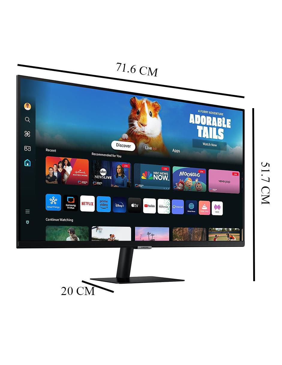 Monitor M5 M50F VA full hd 32 pulgadas LS32FM500ELXZX 6