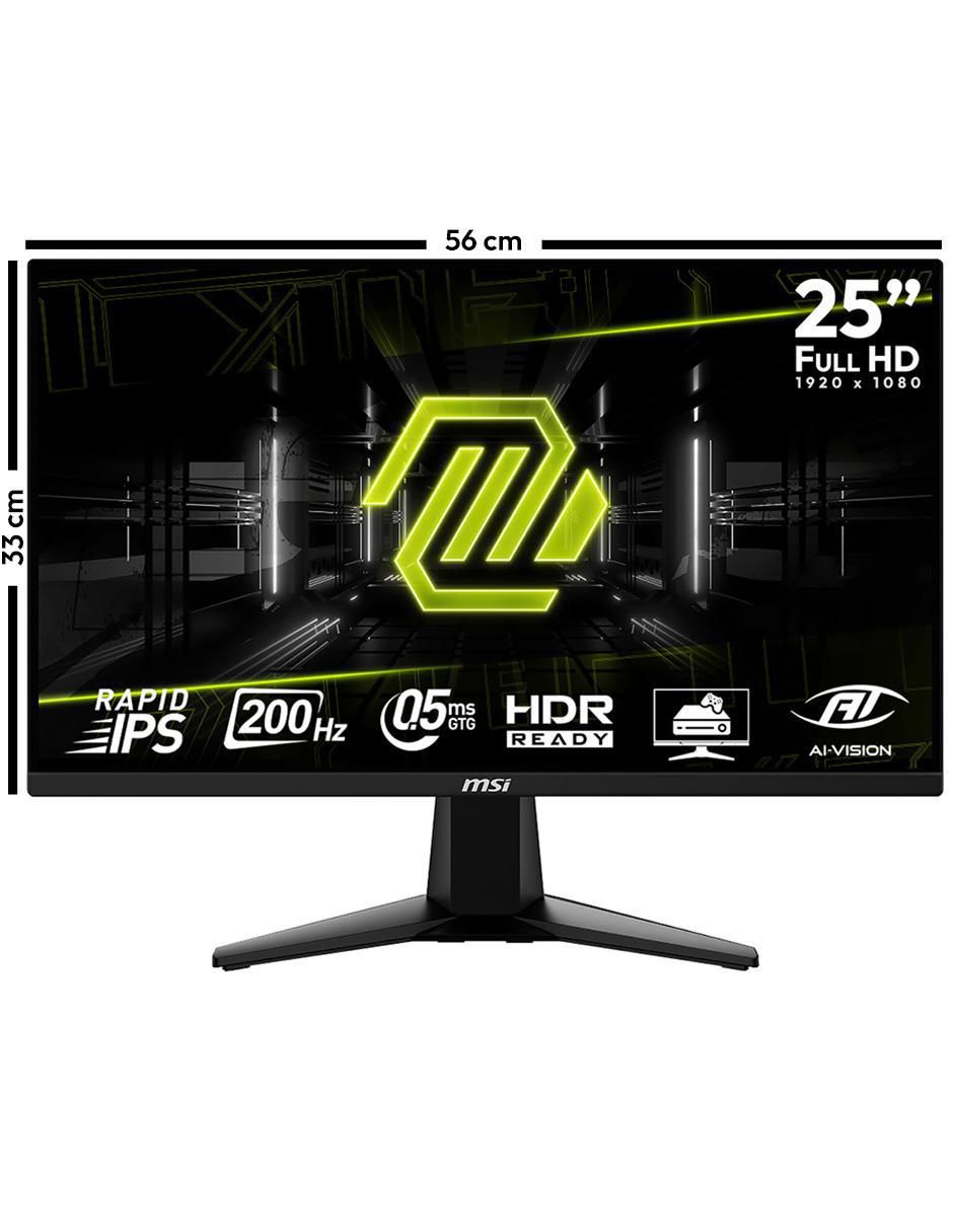 Monitor gamer Msi MAG 255F E20 Ips Full HD 25 pulgadas MAG 255F E20