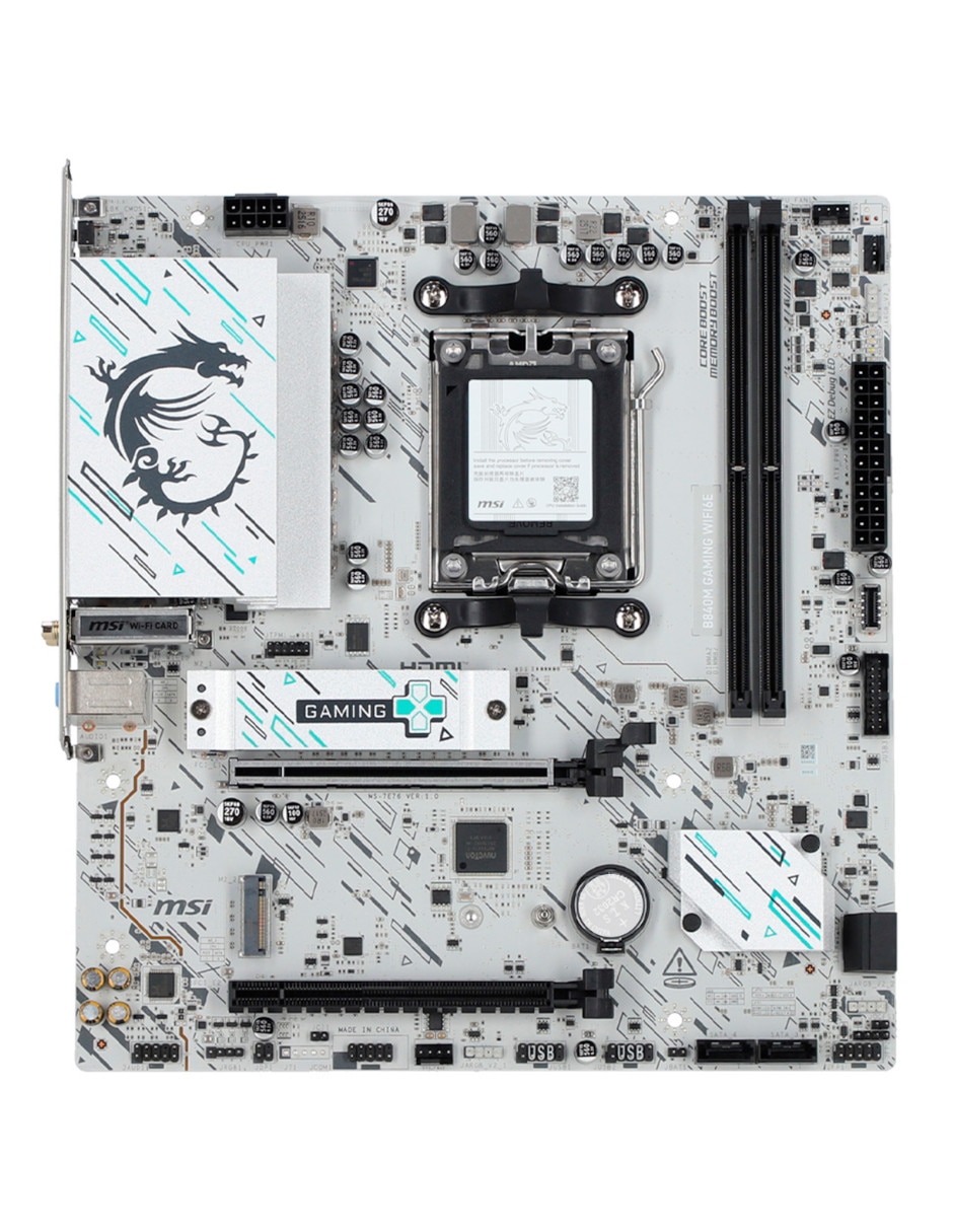 Tarjeta madre B840M Gaming Wifi6e compatible con procesador AMD 6