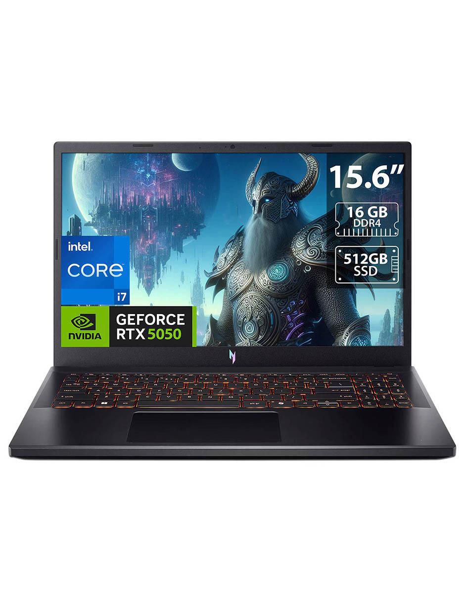 Laptop gamer Nitro V 15.6 pulgadas Full HD Intel Core i7 NVIDIA GeForce RTX 5050 16 GB RAM 512 GB