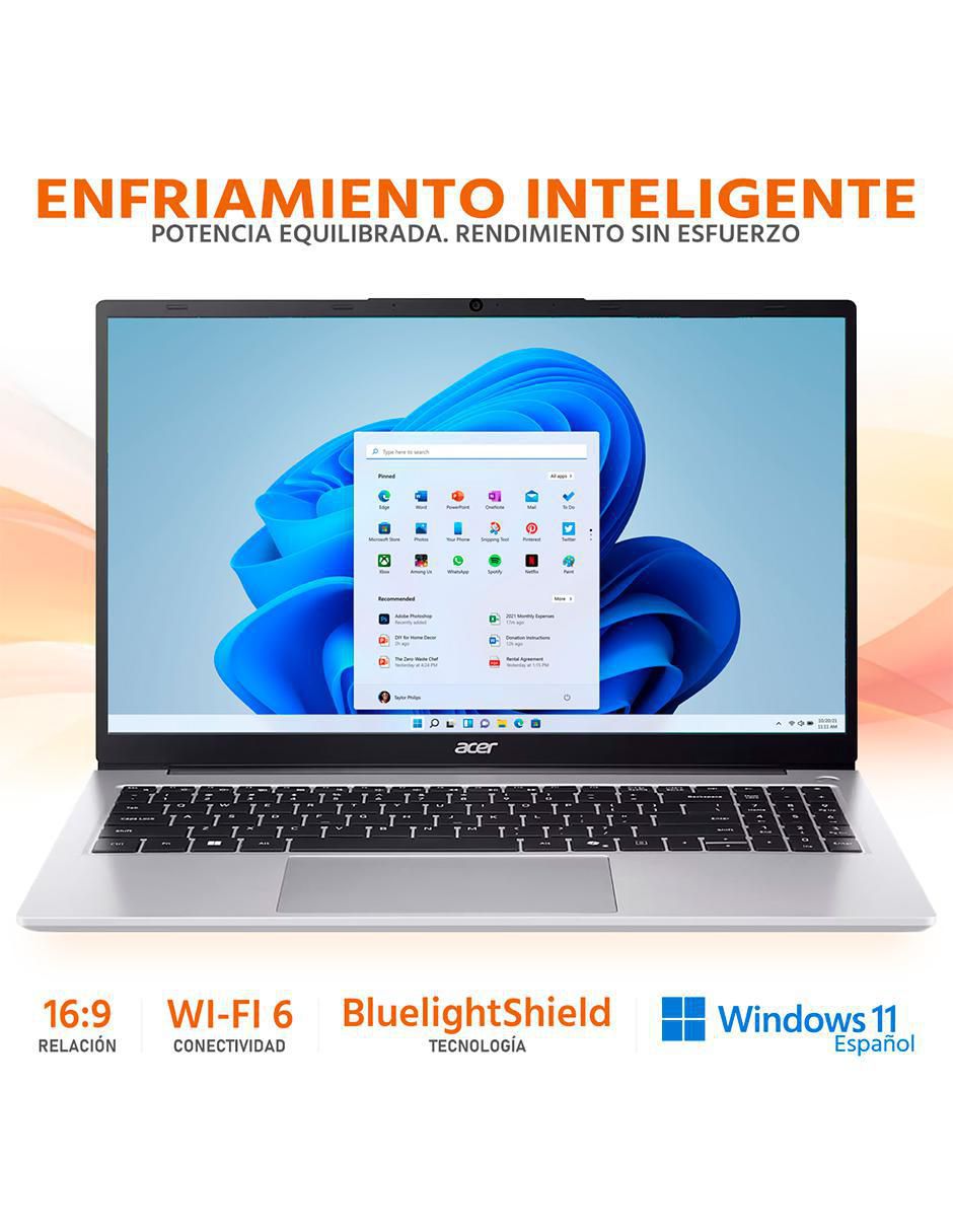 Laptop Aspire 3 15.6 pulgadas Full HD AMD Ryzen 7 AMD Radeon Graphics 16 GB RAM 512 GB SSD 3