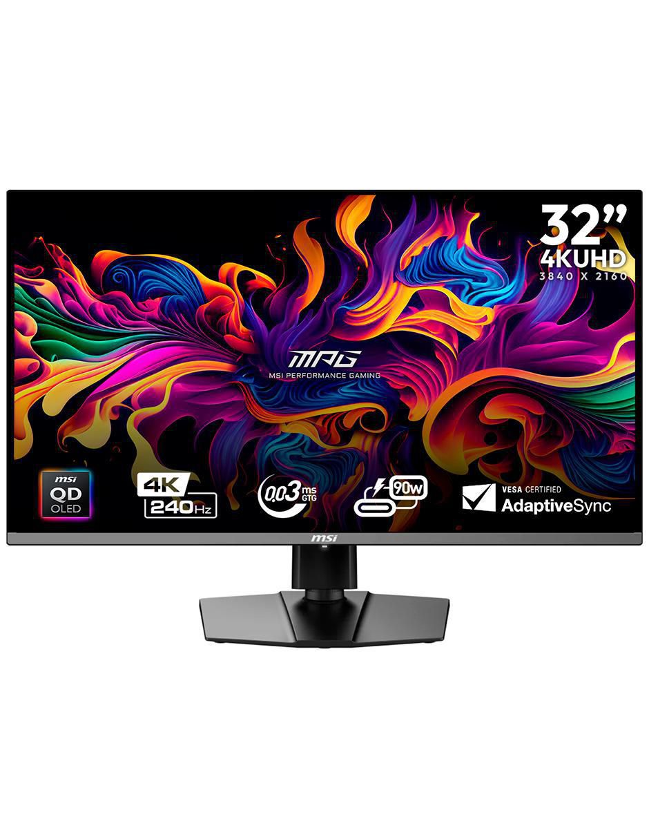 Monitor gamer Msi standard 4K/UHD 32 pulgadas MPG 321URX QD-OLED