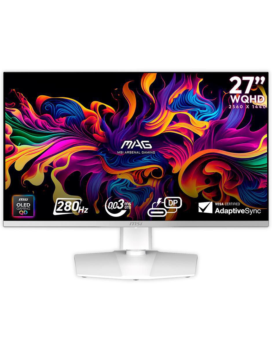 Monitor gamer Msi Standard WQHD 27 pulgadas MAG 272QPW QD-OLED X28