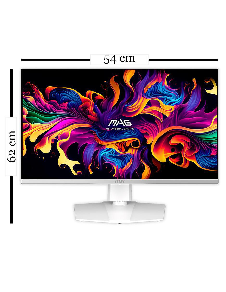 Monitor gamer Msi Standard WQHD 27 pulgadas MAG 272QPW QD-OLED X28