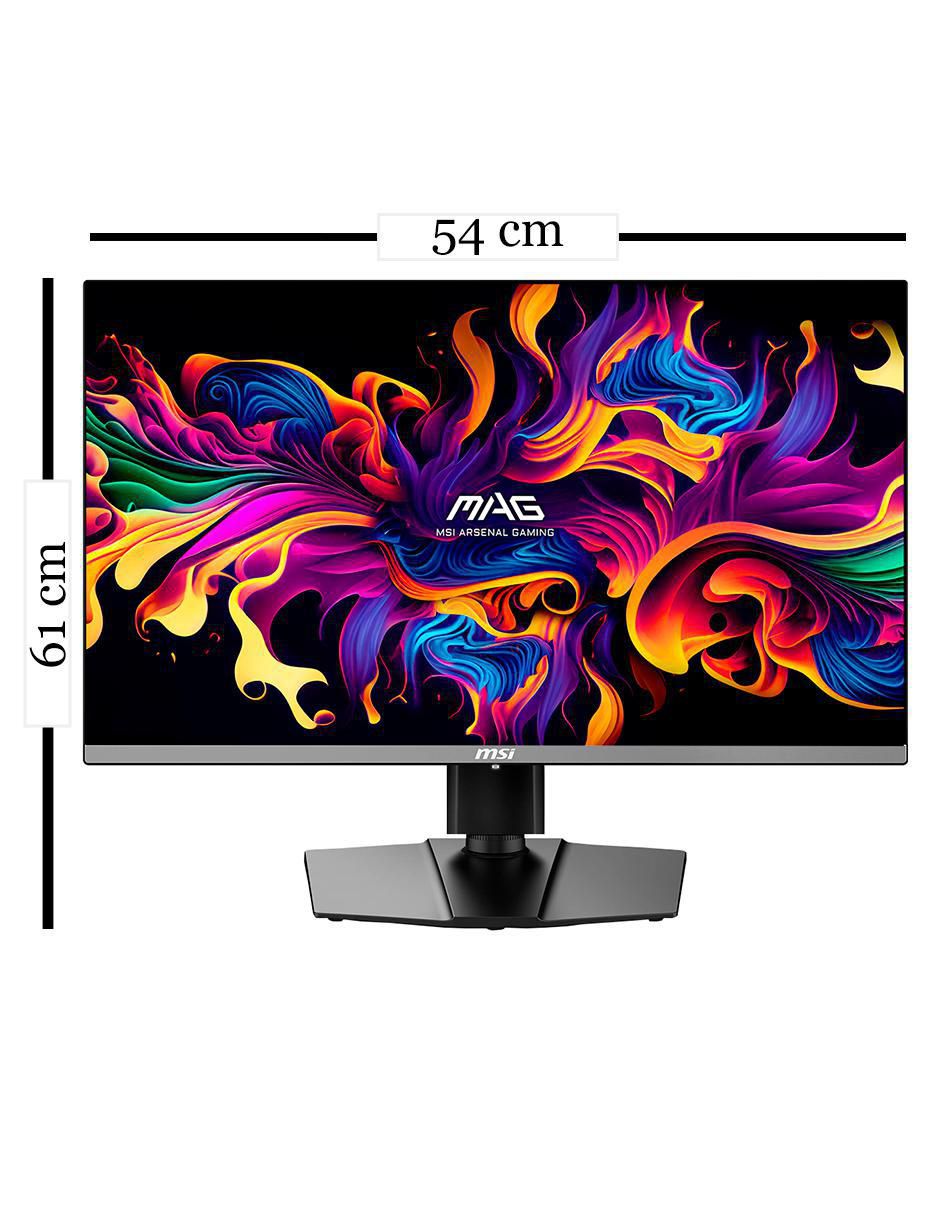 Monitor gamer MSI MAG 272QP QD-OLED X50 standard WQHD 27 pulgadas MAG 272QP QD-OLED X50