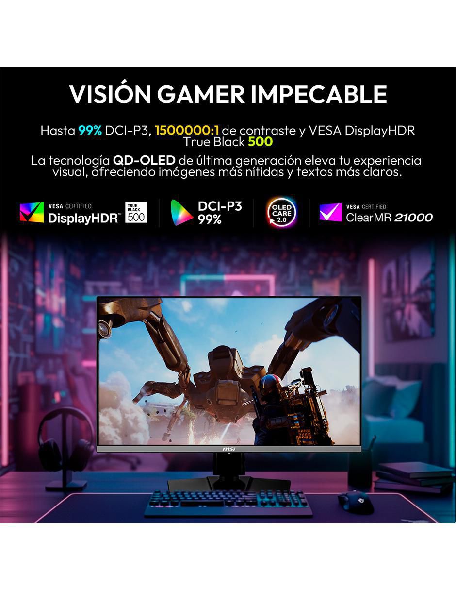 Monitor gamer MAG 272QP QD-OLED X50 standard WQHD 27 pulgadas MAG 272QP QD-OLED X50