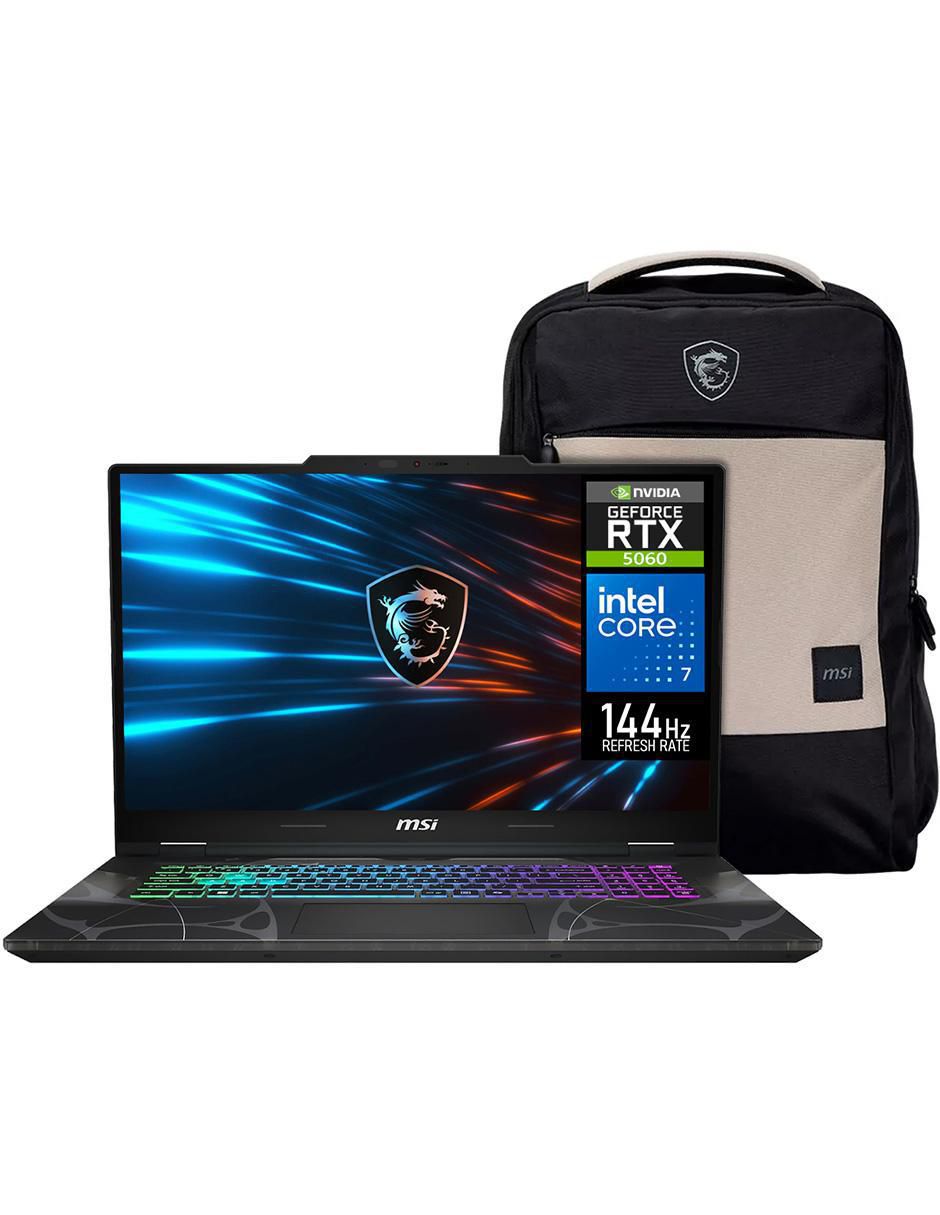MSI Laptop gamer Dell Cyborg 17 17.3 pulgadas Full HD Intel Core 7 240H NVIDIA GeForce RTX 5060 64 GB RAM 1 TB SSD