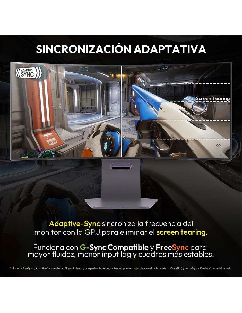 Monitor gamer Ultragear Standard UWQHD 34 puadas 34GS95QE 3