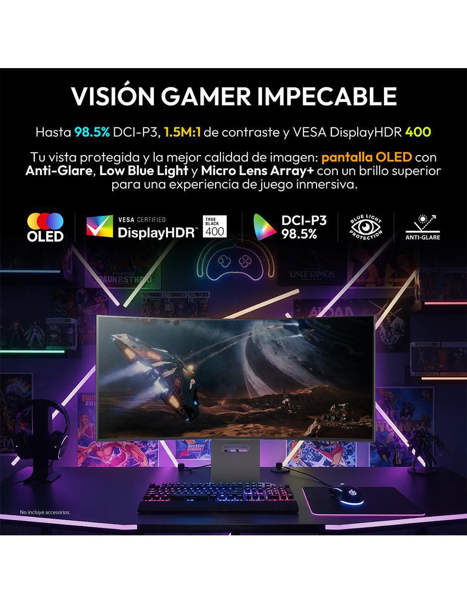 Monitor gamer Ultragear Standard UWQHD 34 puadas 34GS95QE Monitor gamer Ultragear Standard UWQHD 34 puadas 34GS95QE