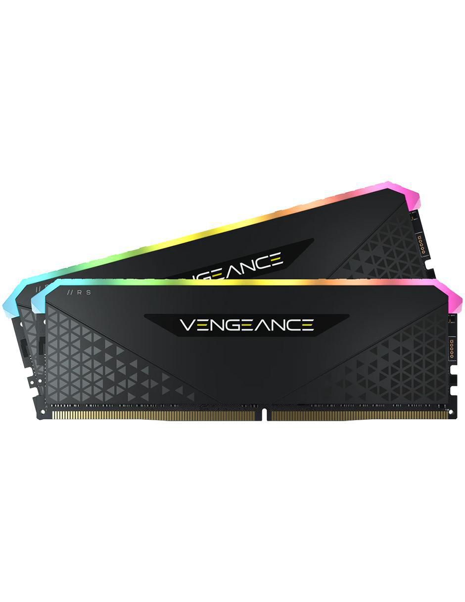 Set memoria RAM DDR4 32 GB Vengeance RGB 3200MHz 2 piezas Set memoria RAM DDR4 32 GB Vengeance RGB 3200MHz 2 piezas
