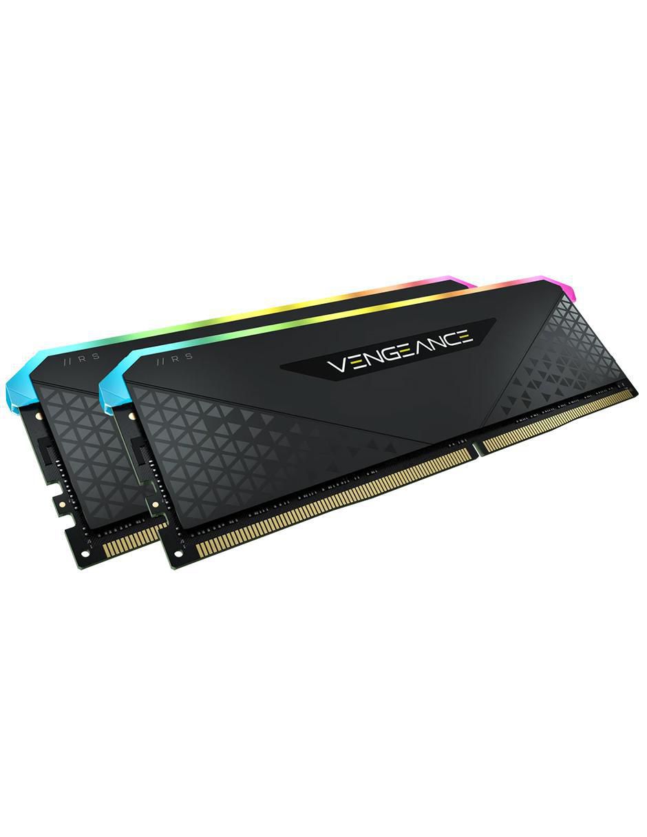 Set memoria RAM DDR4 32 GB Vengeance RGB 3200MHz 2 piezas 2