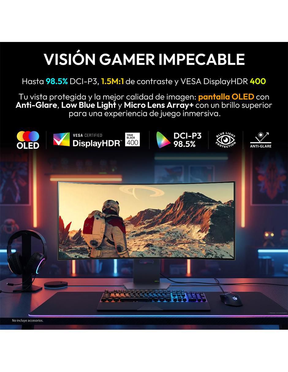 Monitor gamer Ultragear Standard UWQHD 39 puadas 39GS95QE 3